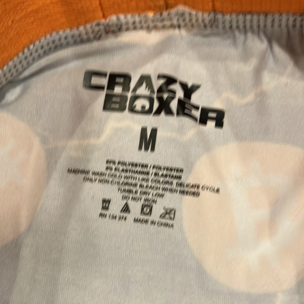 Crazy Boxer NWT soft touch boxer brief Size M Bitcoin theme Rich Money - Picture 5 of 6